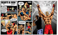 Carl in mixed martial arts fight